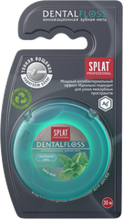 Зубная нить Splat Professional Dental Floss с ароматом мяты, волокна серебра, 30 м