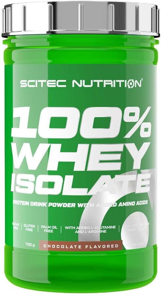 Scitec Nutrition 100% Whey Isolate 700 гр (шоколад)