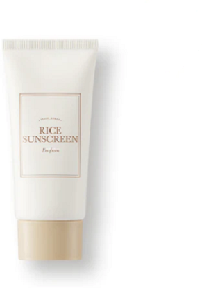 Солнцезащитный крем с экстрактом риса Im from Rice Sunscreen SPF 50+ PA++++ 50ml