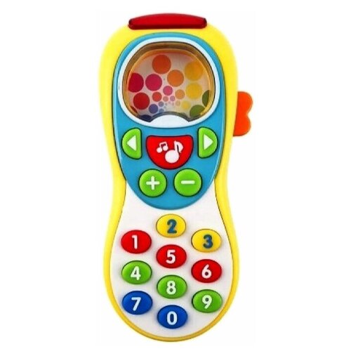 фото Детская развивающая игрушка детский музыкальный телефон "потеша", zye-e0310 zhorya
