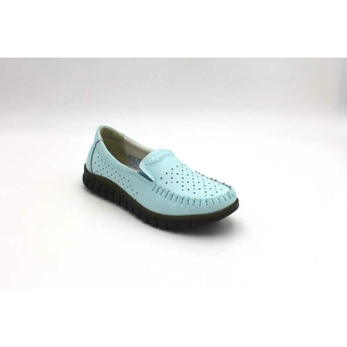 Мокасины Evalli, размер 39, голубой туфли женские ортопедические лорена