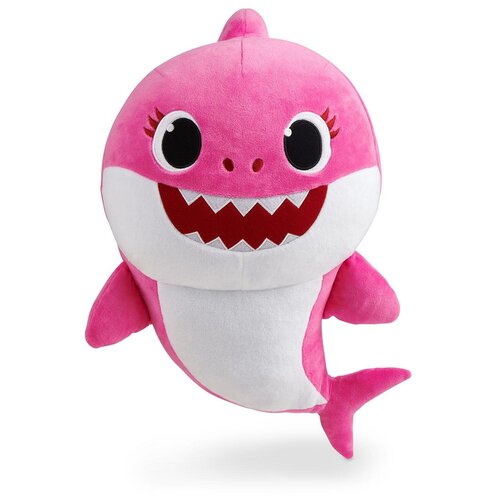 фото Мягкая музыкальная игрушка wow wee мама акула baby shark 45 см wowwee