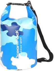 Водонепроницаемая сумка Nuobi Camouflage Ocean Pack (Голубой (2 л))