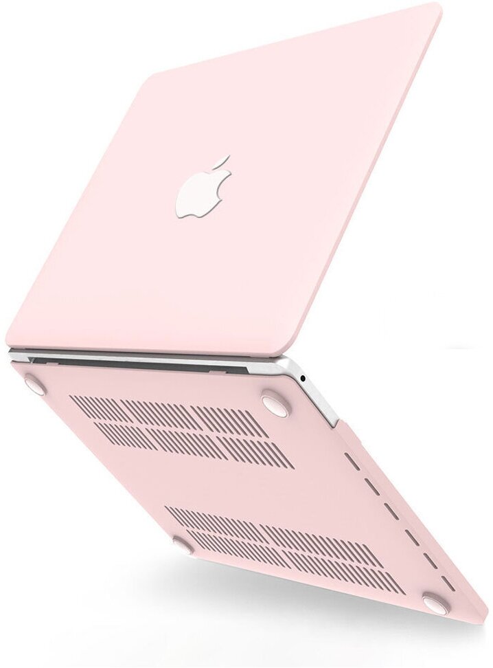 Чехол-накладка для MacBook Air 13" (2018-2020) A1932, A2179, A2337 розовый