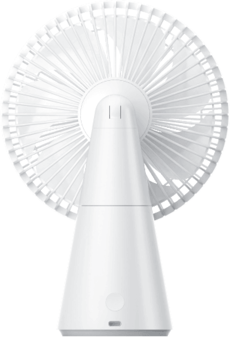 Вентилятор Xiaomi Rechargeable Mini Fan (BHR6089GL) White - фотография № 3