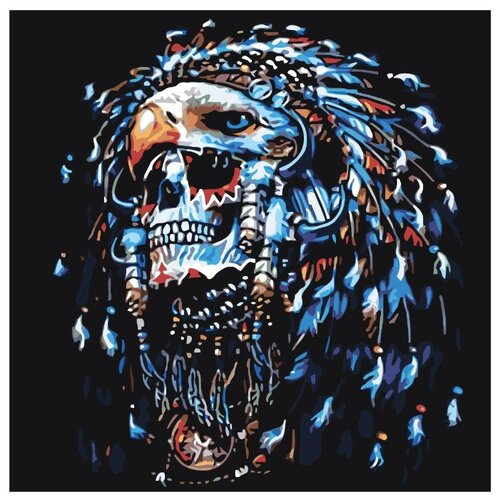 фото Картина по номерам, 100 x 100, cp16, "живопись по номерам", набор для раскрашивания, раскраска