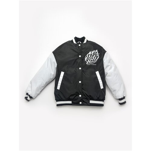 фото Куртка orso bianco манхеттен tf100 гр. р.13 (164) черный/красный