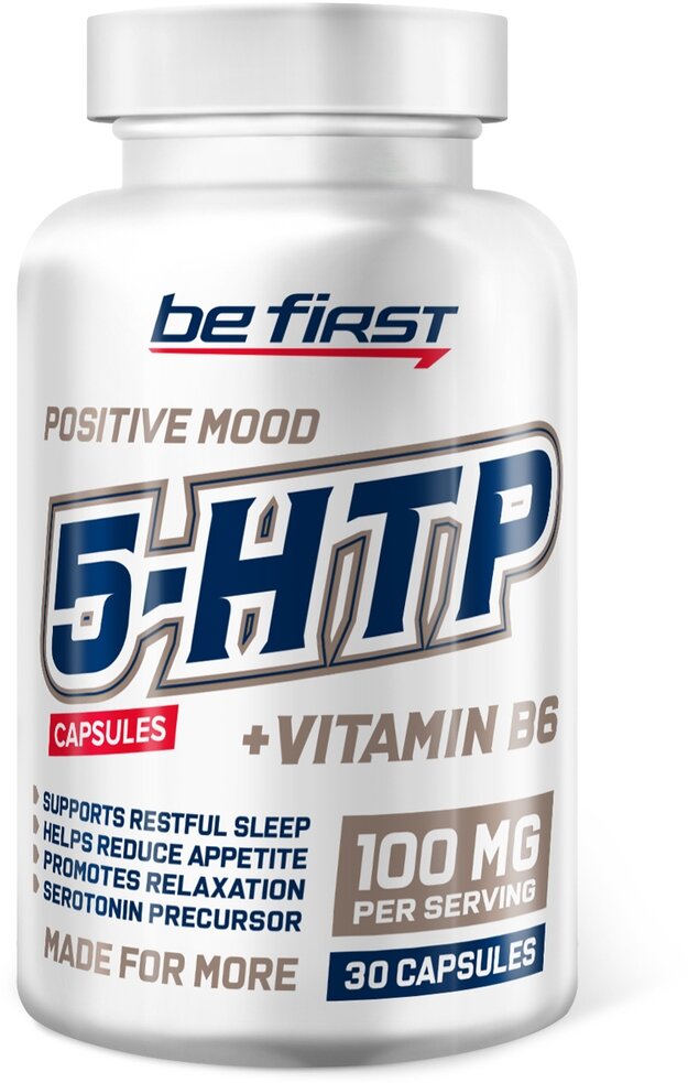 Be First 5-HTP 100mg+B6 (30капс)