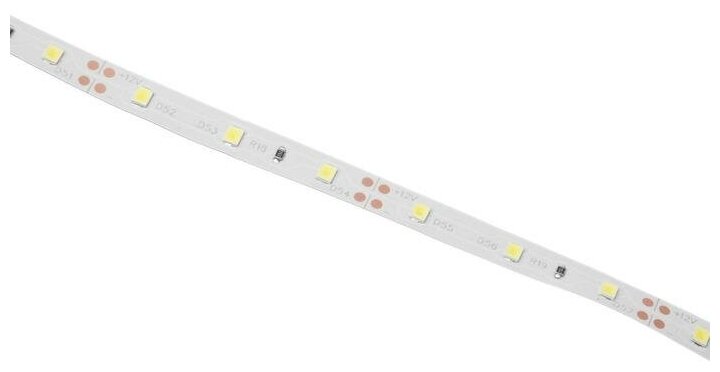 Светодиодная лента Ecola PRO 5 м, IP20, SMD3528, 60 LED/м, 4.8 Вт/м, 12 В, 6000К