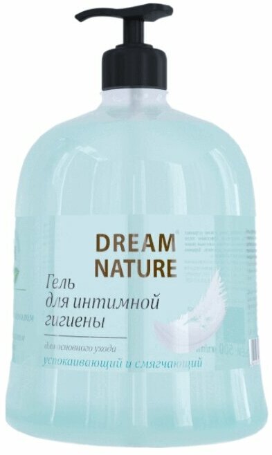 Dream nature Гель для интимной гигиены 500 мл с Д-пантенолом и экстрактом алоэ-вера