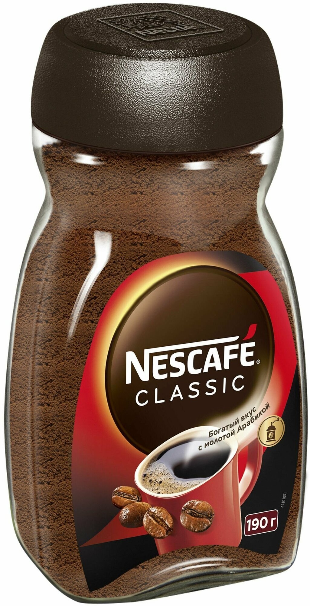 Кофе Nescafe Classic растворимый с добавлением молотой арабики 190 г 6 шт - фотография № 5