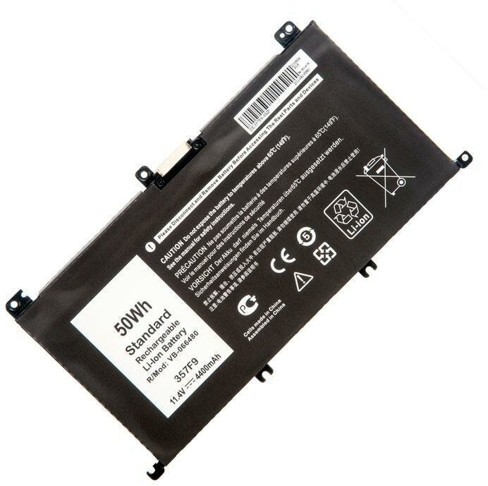 Аккумулятор для ноутбука Dell Inspiron 15-7000, 7559, 7557, 7567, 7759, 11.4V 4400mAh