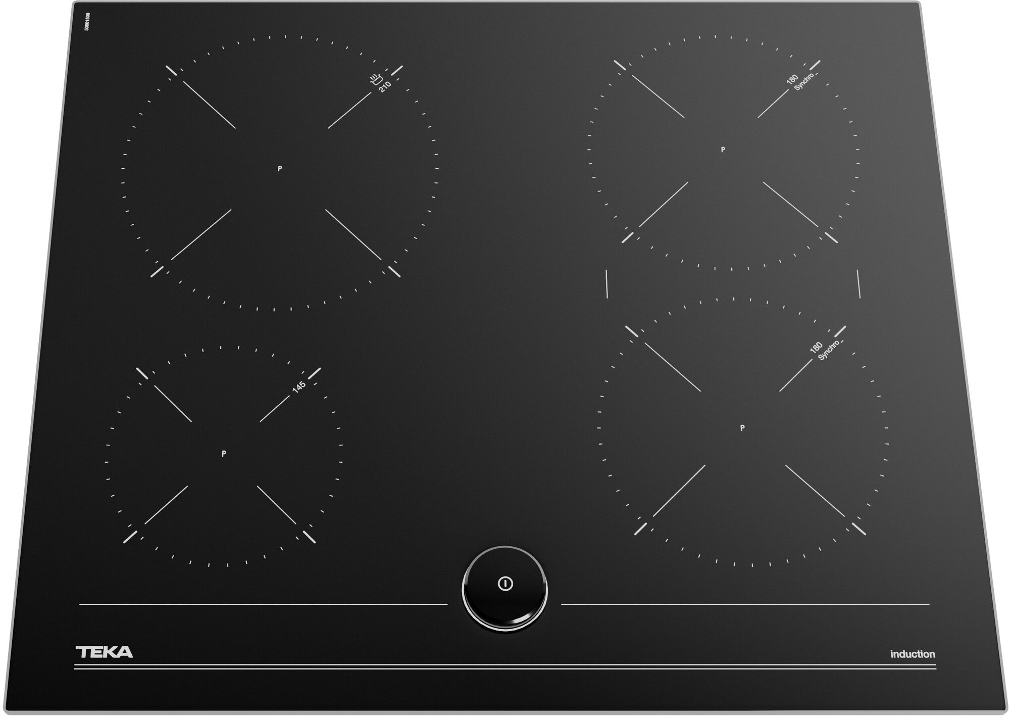 Индукционная варочная панель TEKA IT 6450 IKNOB (10210182), черный - фотография № 2