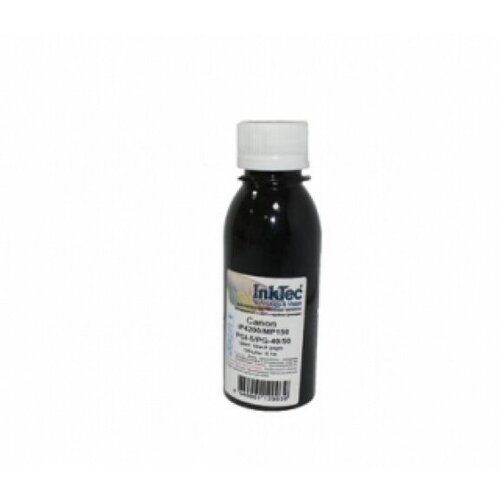 Чернила InkTec C5050 для Canon PIXMA iP7240/MG5440/6340 PGI-450/455 , Пигм, Bk, 0,1 л, черный чернила inktec c5040 для canon pg 440 440xl пигментные bk 0 1 л