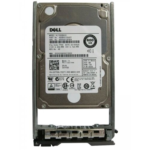 Жесткий диск Dell HDEBC01DAA51 600Gb SAS 25 HDD 3893000₽