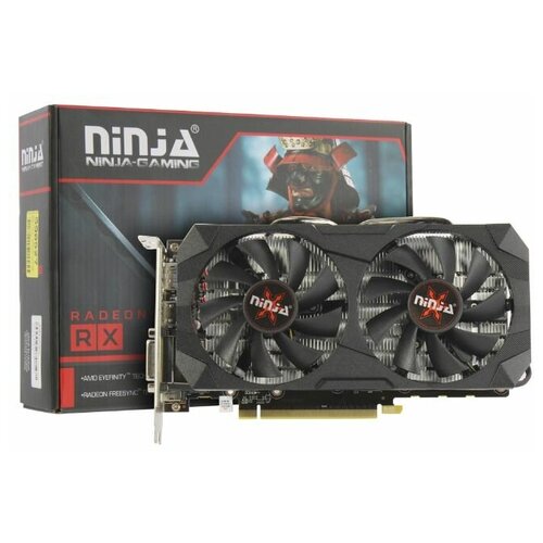 Видеокарта Ninja RX580 8GB GDDR5 256bit rx580 atx dual fan 2048sp 8gb gddr5 256bit rtl 20 783446 afrx580 8192d5h3 v2