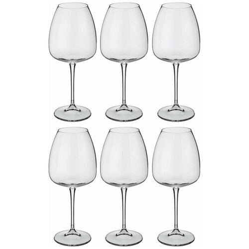 Набор бокалов для вина из 6шт. Ализэ 610мл высота 24см KSG-669-149