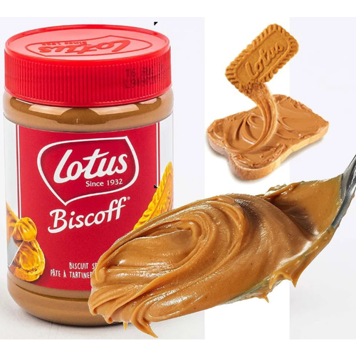 Lotus Biscoff Паста-крем бисквитная карамелизированная 400 гр. Бельгия. Паста из печенья.