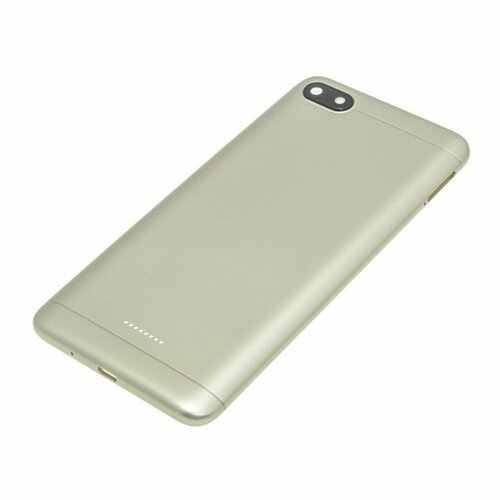 Задняя крышка для Xiaomi Redmi 6A (1 SIM) золото разъем nano sim microsd 27 28mm x 16 17mm x 1 3mm xiaomi redmi 6a и др