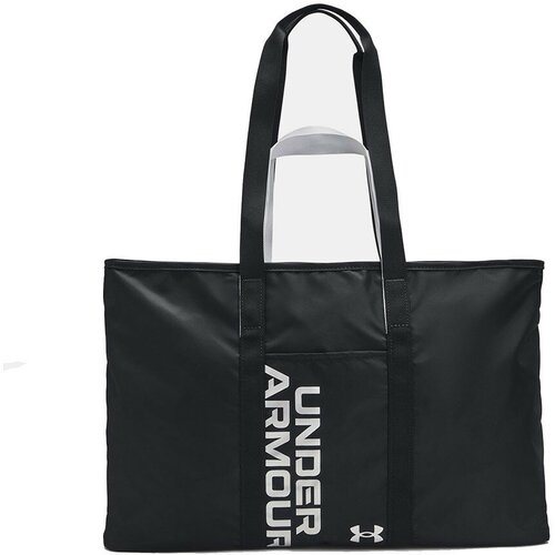 Сумка спортивная UNDER ARMOUR Favorite Metallic Tote, 1352121-003, нейлон, черно-белый