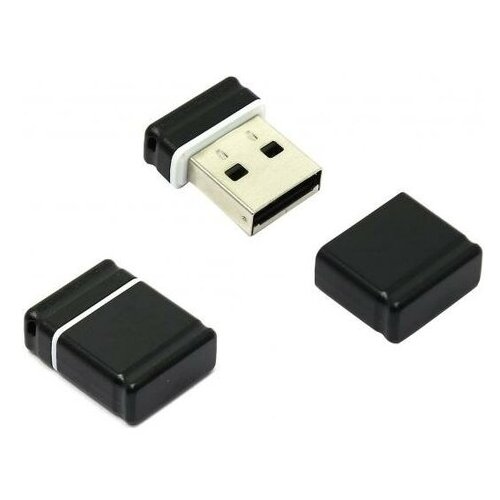 Накопитель Qumo Nanodrive, 8gb Usb 2.0 арт. 18324 зарядный комплект qumo 23647 черный