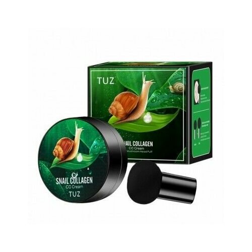 Кушон Tuz Snail Collagen CC Cream