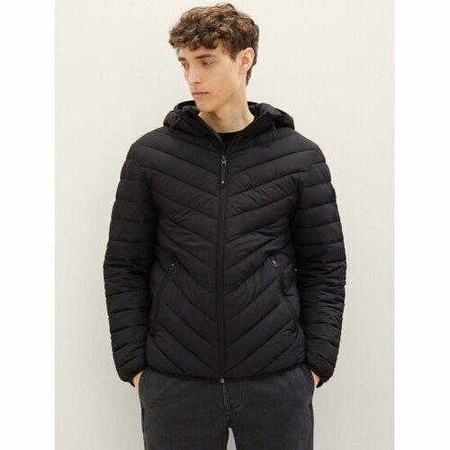 Куртка Tom Tailor, размер XL, черный куртка tom tailor размер xl синий
