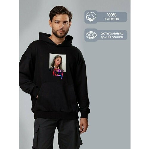 фото Худи hypnotica, размер xs, черный