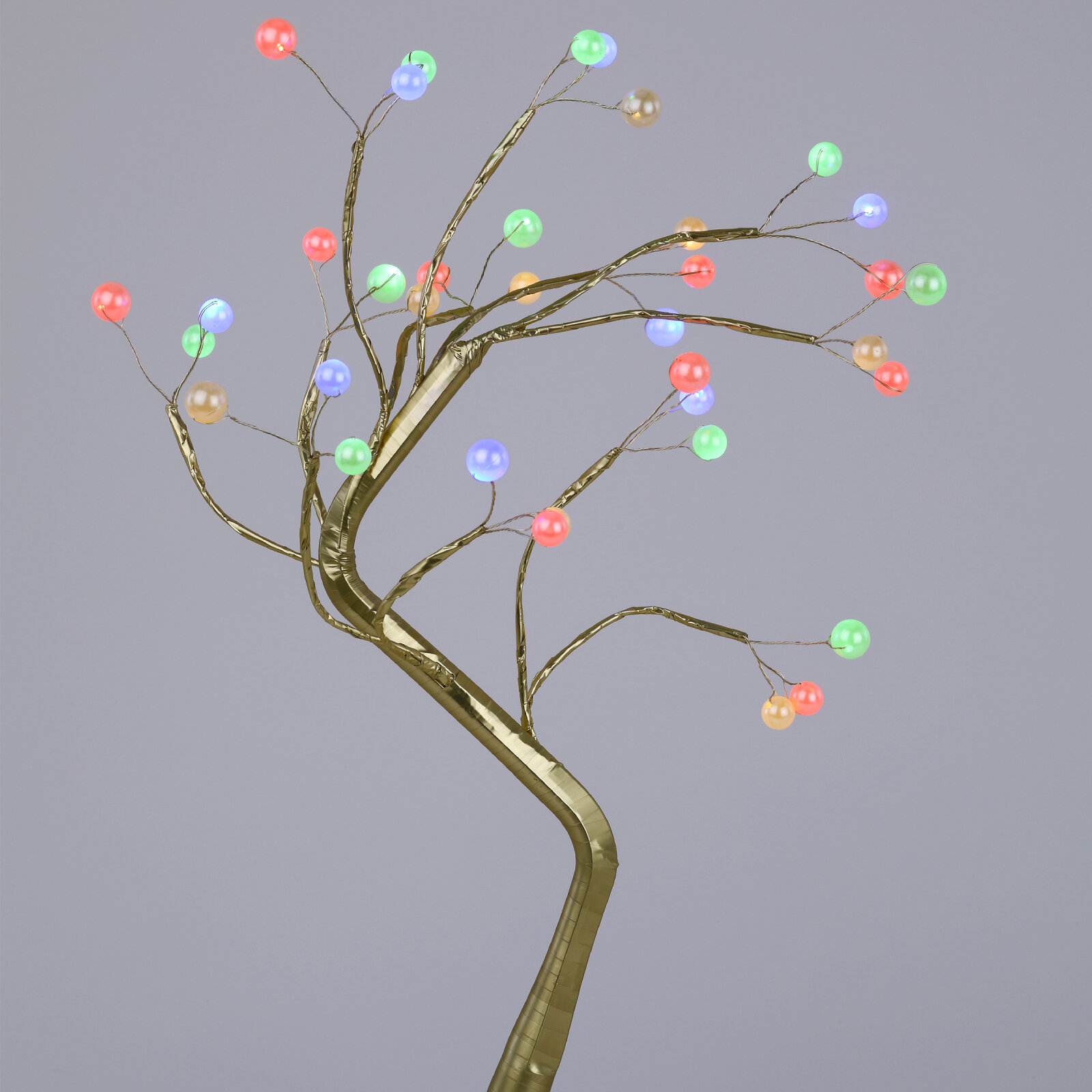 дерево световое Самоцветы 45см 36LED мульти ЭРА - фото №14
