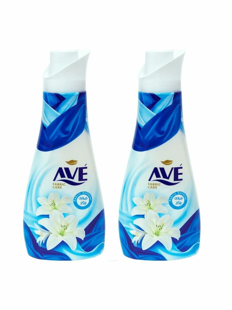 фото Кондиционер для белья AVE Белая лилия 1 л x 2 шт