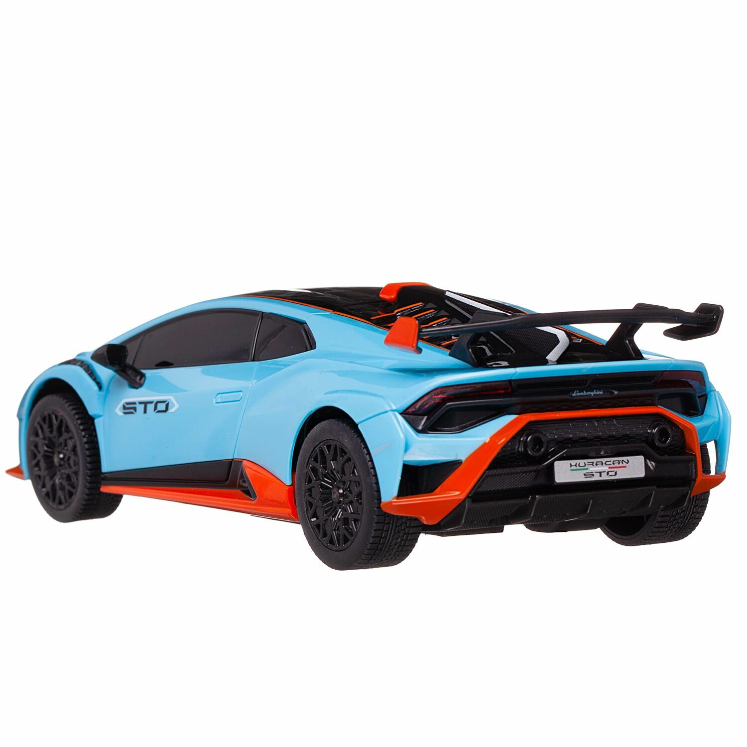 Машина р/у 1:24 Lamborghini Huracan STO голубой, 2,4G