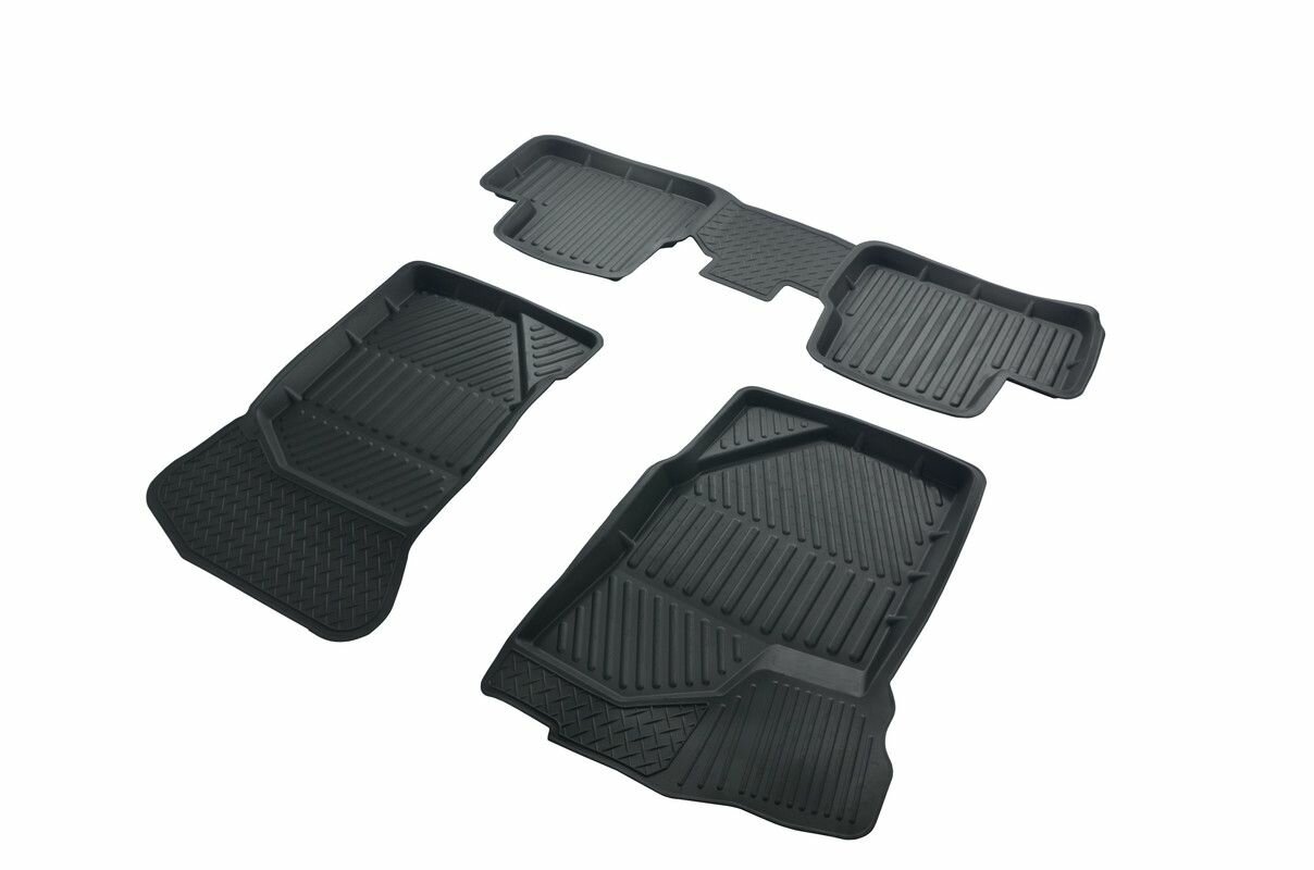 Коврики для салона резиновые SRTK 3D Standart для Datsun ON-DO (2014-)