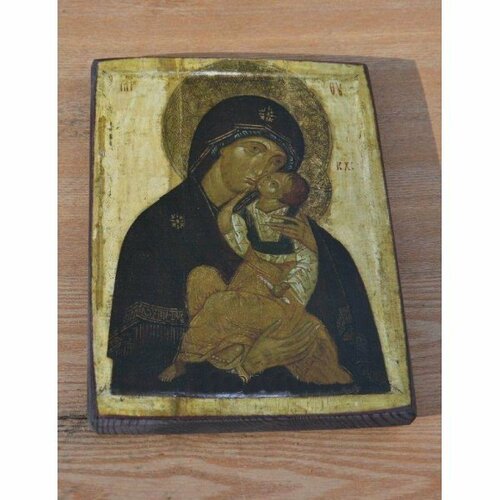 Икона Божья Матерь Умиление (копия старинной), арт STO-154 икона богородицы умиление копия старинной арт sto 425