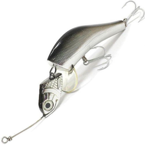 Воблер Wake Jigwobbler 93g/15cm BLACK SILVER FS воблер wake jigwobbler 8g 5cm craw fish fs