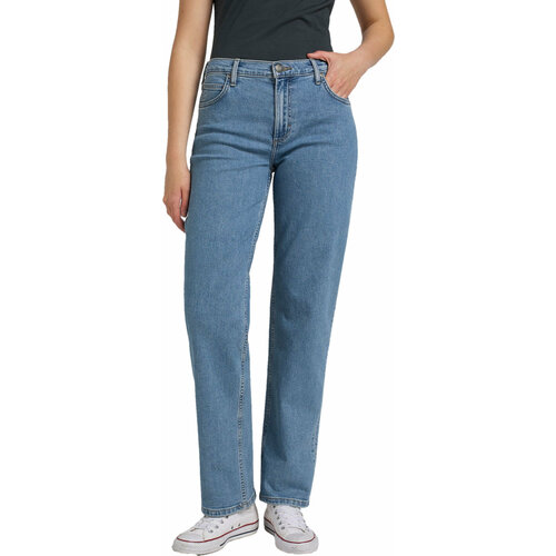 Джинсы Lee, размер 30/33, голубой джинсы lee размер 33 30 черный