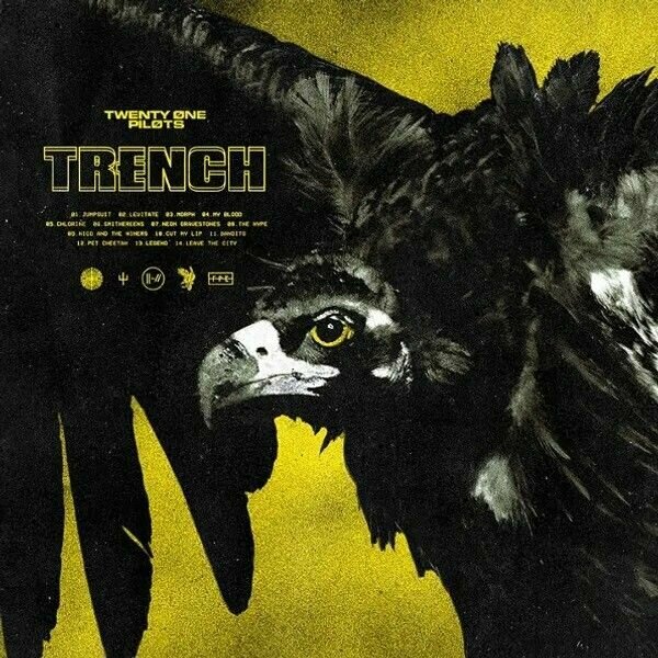 CD "TWENTY ONE PILOTS - Trench" пятый студийный альбом 2018 года американского дуэта Twenty One Pilots.