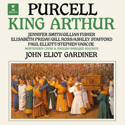 purcell king arthur 2cd Виниловая пластинка John Eliot Gardiner - Purcell: King Arthur (Black Vinyl 2LP)