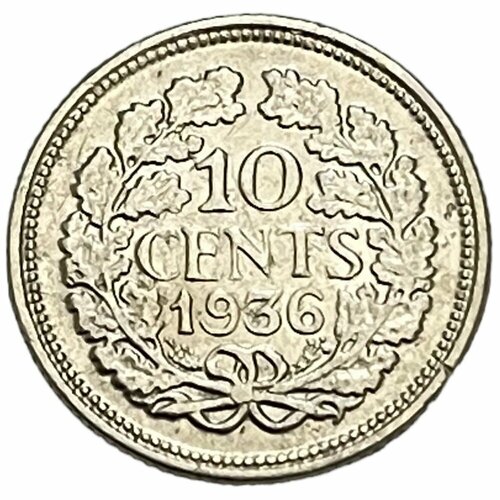 Нидерланды 10 центов 1936 г. (2) нидерланды 10 центов cents 1911