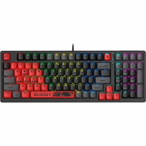 Клавиатура A4TECH Bloody S98 красныйчерный SPORTS RED 669500₽