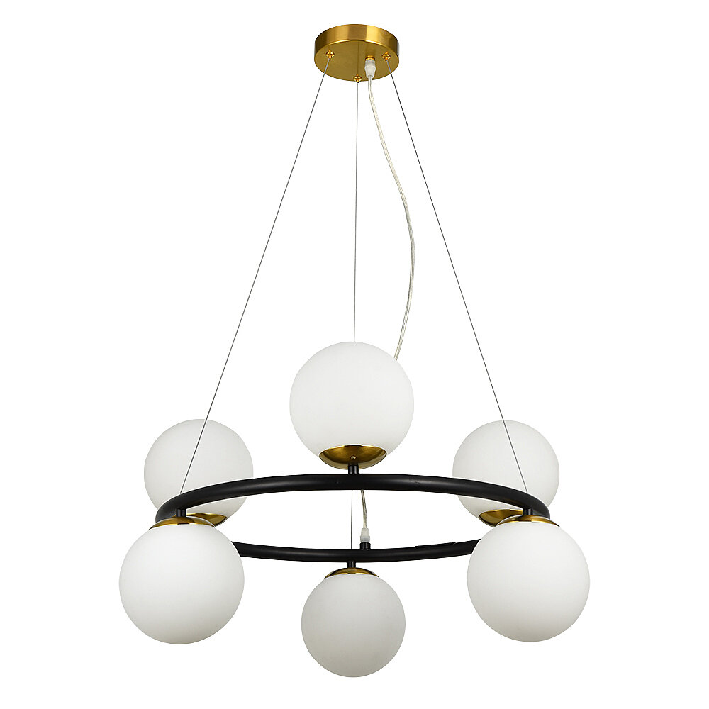 Подвесная люстра Arte Lamp Alcor A2224SP-6BK - фото №1