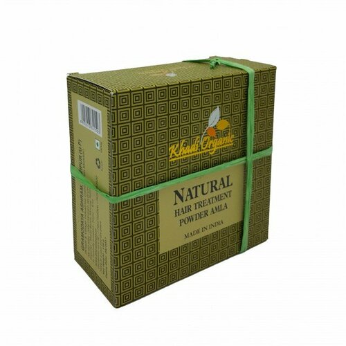 Маска для волос сухая Амла Кхади Natural Hair Treatment Powder Amla Khadi Organic 100 гр.