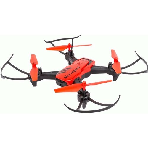 Квадрокоптер HIPER SKY LEGEND FPV с камерой, черный [hqc-0033] мотор диаметром 8 mm длина 17 mm микро двигатель 8х17 мм квадрокоптера hiper sky legend fpv hqc 0033 хайпер скай легенд фпв запчасти