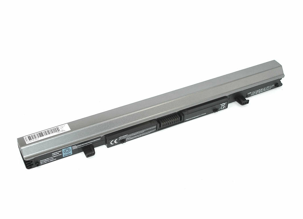 Аккумуляторная батарея для ноутбука Toshiba Satellite L950 (PA5076U-1BRS) 2600mAh OEM серебристая