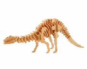 Модель деревянная сборная Динозавры Апатозавр (2пласт.) - Чудо-Дерево [J005]