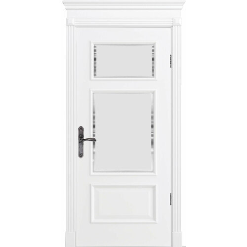Межкомнатная дверь Дариано Элегант с фацетом эмаль межкомнатная дверь дариано элегант гравировки англия эмаль