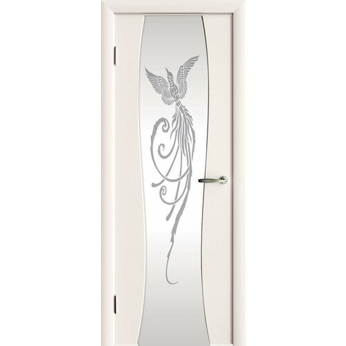 Межкомнатная дверь Юкка Сириус 1.1 триплекс с рисунком