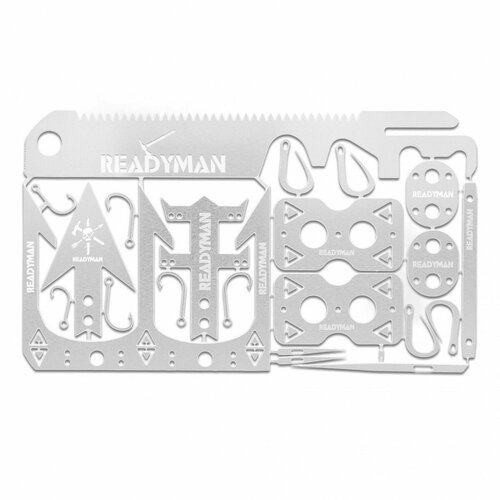 фото Карточка для выживания readyman wilderness survival enhanced