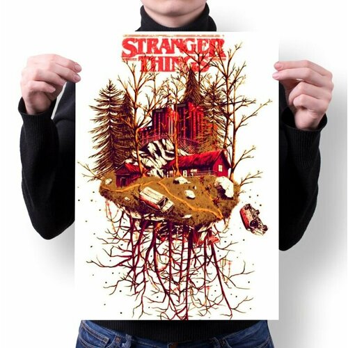 Плакат Очень странные дела, Stranger Things №3, А2