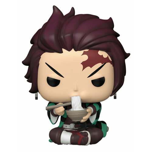 Фигурка Funko POP! Animation Demon Slayer Tanjiro w/Noodles (1304) 57346 фигурка funko pop animation demon slayer tanjiro w noodles