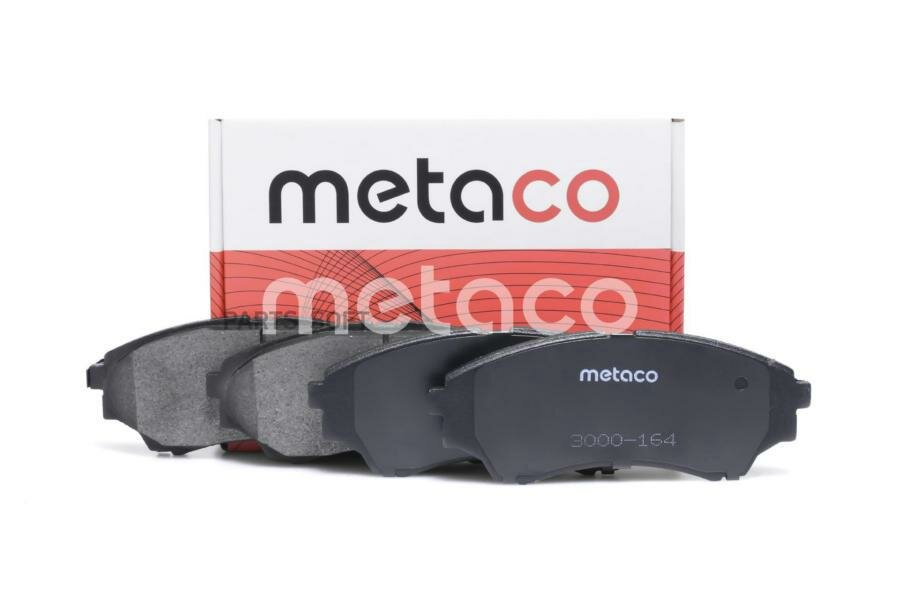 METACO 3000-164 Колодки тормозные передние к-кт